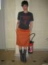 Orange Skirt, Paris